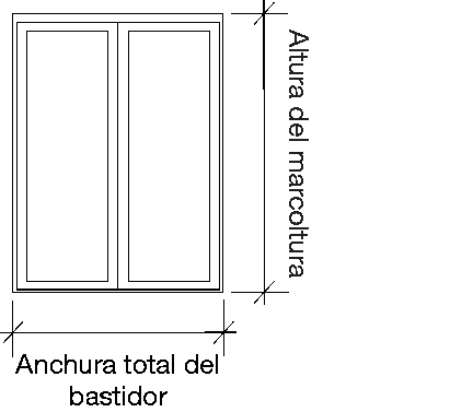 French door diagram