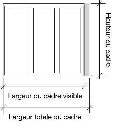 Cornerless Folding Door Diagram