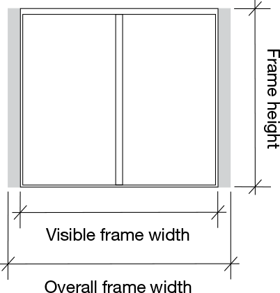 Fixed lite window diagram